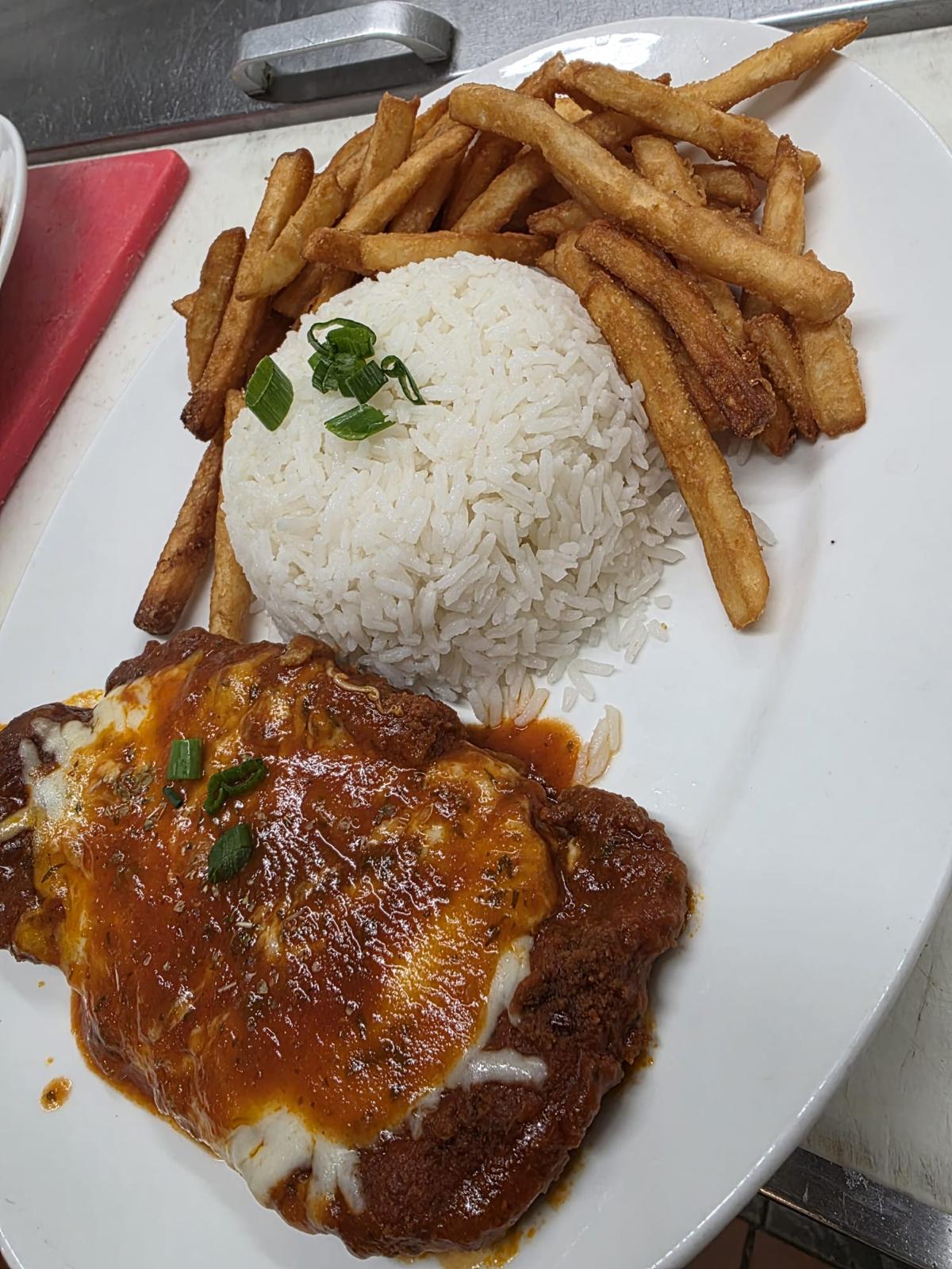 Frango à Parmegiana